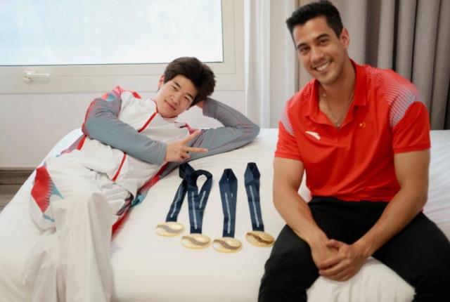 欧亿体育APP-葡体能教练：潘展乐夺金堪比博尔特北京奥运会伟绩